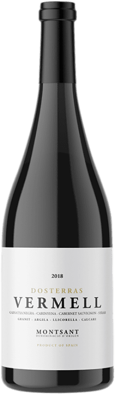 Free Shipping | Red wine Dosterras Vermell Aged D.O. Montsant Catalonia Spain Xarel·lo Vermell 75 cl