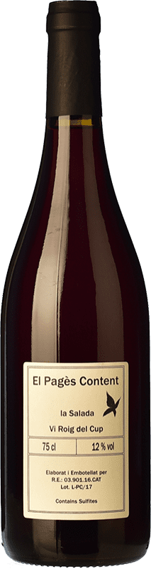 13,95 € | Vino Tinto La Salada El Pagès Content Roble España Garnacha, Sumoll, Macabeo, Xarel·lo, Parellada 75 cl