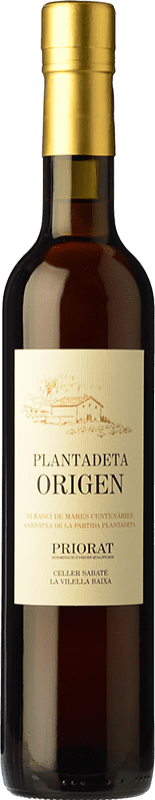 69,95 € Бесплатная доставка | Крепленое вино Sabaté Ranci Plantadeta Origen D.O.Ca. Priorat бутылка Medium 50 cl