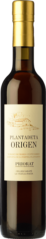 65,95 € Envío gratis | Vino Generoso Fortificado Sabaté Ranci Plantadeta Origen D.O.Ca. Priorat Botella Medium 50 cl