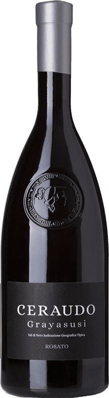 22,95 € Free Shipping | Rosé wine Ceraudo Grayasusi Etichetta Argento Joven I.G.T. Val di Neto Calabria Italy Gaglioppo Bottle 75 cl