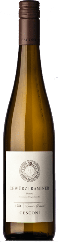 19,95 € Envio grátis | Vinho branco Cesconi D.O.C. Trentino