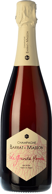 72,95 € 免费送货 | 玫瑰气泡酒 Barrat Masson La Grande Homée Rosé Brut Nature A.O.C. Champagne