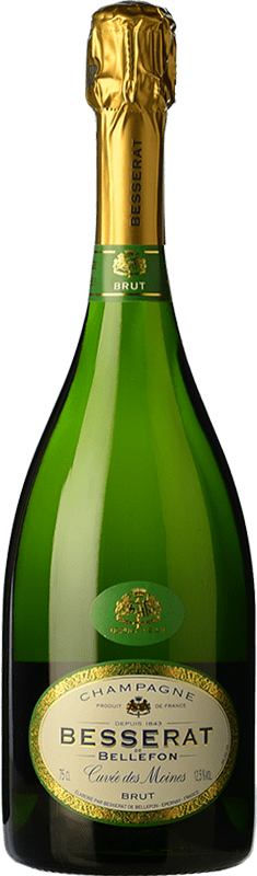 Envoi gratuit | Vin Mousseux Blanc Besserat de Bellefon Moines Brut Cuvée A.O.C. Champagne Champagne France Pinot Noir, Chardonnay, Pinot Meunier 75 cl