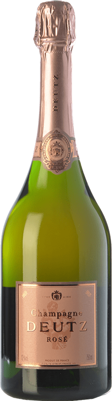 免费送货 | 桃红起泡酒 Deutz Brut — 起泡酒 干型 经典, Rosé — 桃红葡萄酒 A.O.C. Champagne 香槟酒 法国 Pinot Noir — 黑皮诺, Chardonnay — 莎当妮 75 cl