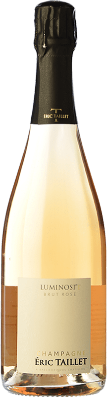 Envoi gratuit | Vin Mousseux Rosé Eric Taillet Luminosi'T Extra Brut Rosé A.O.C. Champagne Champagne France Pinot Noir, Pinot Meunier 75 cl