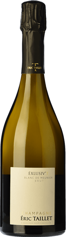 61,95 € | 白スパークリングワイン Eric Taillet Exclusiv'T エキストラブラット A.O.C. Champagne シャンパン フランス Pinot Meunier 75 cl