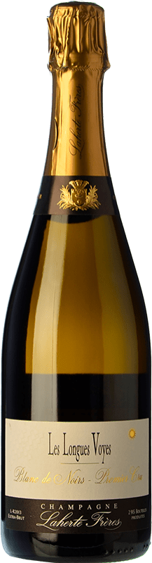 Kostenloser Versand | Weißer Sekt Laherte Frères Longues Voyes Brut Nature A.O.C. Champagne Champagner Frankreich Pinot Noir — Spätburgunder 75 cl