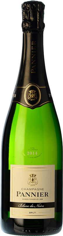 Envío gratis | Espumoso Blanco Pannier Brut Blanc de Noirs A.O.C. Champagne Champagne Francia Pinot Negro 75 cl
