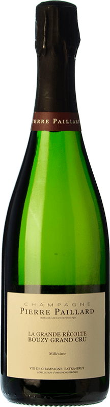 Kostenloser Versand | Weißer Sekt Pierre Paillard La Grande Récolte Extra Brut A.O.C. Champagne Champagner Frankreich Spätburgunder, Chardonnay 75 cl