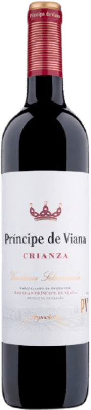 4,95 € | Red wine Príncipe de Viana Crianza D.O. Navarra Navarre Spain Tempranillo, Merlot, Cabernet Sauvignon Bottle 75 cl