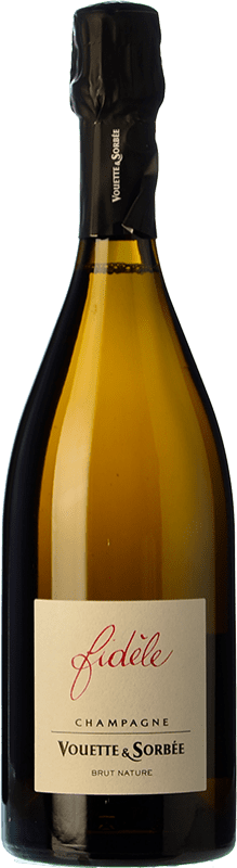 Envoi gratuit | Blanc mousseux Vouette & Sorbee Cuvée Fidele Extra- Brut A.O.C. Champagne Champagne France Pinot Noir 75 cl