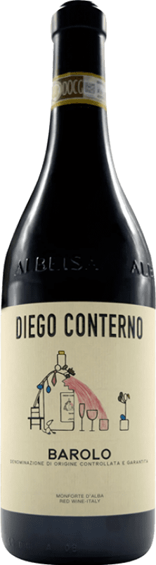 送料無料 | 赤ワイン Diego Conterno D.O.C.G. Barolo ピエモンテ イタリア Nebbiolo 75 cl