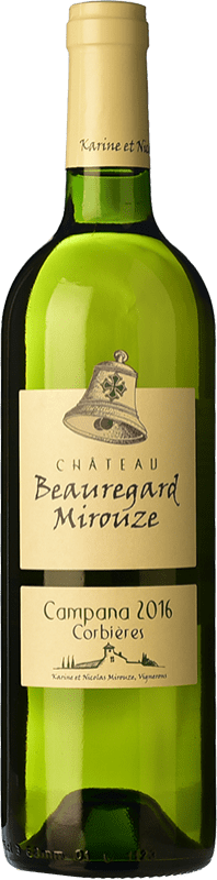 12,95 € | Белое вино Château de Beauregard Mirouze Campana Blanc I.G.P. Vin de Pays Languedoc Лангедок Франция Roussanne, Marsanne 75 cl
