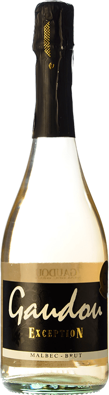 Envío gratis | Espumoso blanco Château de Gaudou Exception Mousseux Brut Francia Malbec 75 cl