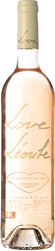 Free Shipping | Rosé wine Château de Léoube Love Young A.O.C. Côtes de Provence Provence France Grenache, Mourvèdre, Cinsault 75 cl