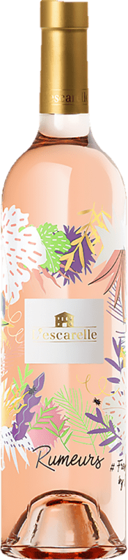 13,95 € | Vin rose Château de l'Escarelle Rumeurs Rosé Jeune Provence France Syrah, Grenache, Cinsault 75 cl