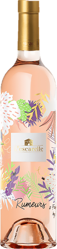 16,95 € Envío gratis | Vino Rosado Château de l'Escarelle Rumeurs Rosé — Rosado Joven