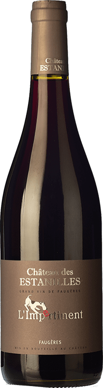 Kostenloser Versand | Rotwein Château des Estanilles L'Impertinent Rouge Alterung I.G.P. Vin de Pays Languedoc Languedoc Frankreich Syrah, Grenache, Monastrell, Carignan, Cinsault Ökologisch 75 cl