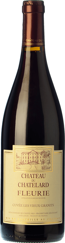 13,95 € 送料無料 | 赤ワイン Château du Chatelard Cuvée Les Vieux Granits オーク I.G.P. Vin de Pays Fleurie