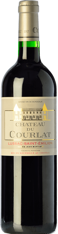 Бесплатная доставка | Красное вино Château du Courlat Cuvée Jean-Baptiste Резерв A.O.C. Saint-Émilion Бордо Франция Merlot, Cabernet Franc 75 cl