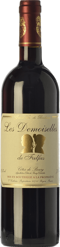 Free Shipping | Red wine Château Falfas Les Demoiselles de Falfas Young A.O.C. Côtes de Bourg Bordeaux France Merlot, Cabernet Sauvignon, Cabernet Franc 75 cl