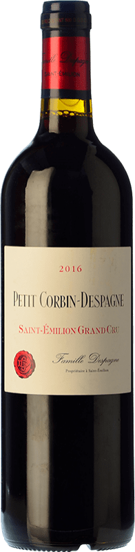31,95 € | Vin rouge Château Grand Corbin Petit Corbin Despagne Crianza A.O.C. Saint-Émilion Grand Cru Bordeaux France Merlot, Cabernet Franc 75 cl
