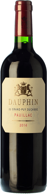 35,95 € | Red wine Château Grand-Puy Ducasse Dauphin Ducasse Aged A.O.C. Pauillac Bordeaux France Merlot, Cabernet Sauvignon 75 cl