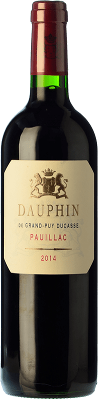 32,95 € Kostenloser Versand | Rotwein Château Grand-Puy Ducasse Dauphin Ducasse Alterung A.O.C. Pauillac