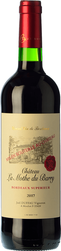 Free Shipping | Red wine Château La Mothe du Barry Oak A.O.C. Bordeaux Bordeaux France Merlot 75 cl