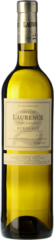 Бесплатная доставка | Белое вино Château Laurence Petite Laurence Blanc A.O.C. Bordeaux Supérieur Бордо Франция Sauvignon White 75 cl