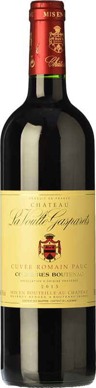 送料無料 | 赤ワイン Château La Voulte Gasparets Cuvée Romain Pauc 高齢者 I.G.P. Vin de Pays Languedoc ラングドック フランス Syrah, Grenache, Monastrell, Carignan 75 cl