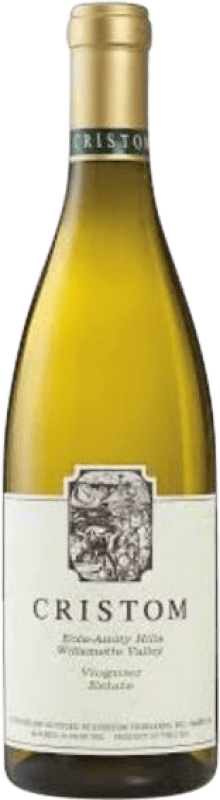 Spedizione Gratuita | Vino bianco Cristom Estate I.G. Villamette Valley Oregon stati Uniti Viognier 75 cl