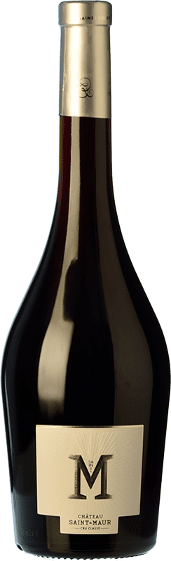 Free Shipping | Red wine Château Saint Maur Saint M Rouge Aged A.O.C. Côtes de Provence Provence France Syrah, Cabernet Sauvignon, Mourvèdre, Cinsault 75 cl