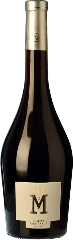 Envio grátis | Vinho tinto Château Saint Maur Saint M Rouge Crianza A.O.C. Côtes de Provence Provença França Syrah, Cabernet Sauvignon, Mourvèdre, Cinsault 75 cl