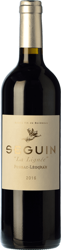 Kostenloser Versand | Rotwein Château Seguin Seguin La Lignée Crianza — Kurze Fassreifung A.O.C. Pessac-Léognan Bordeaux Frankreich Merlot, Cabernet Sauvignon 75 cl