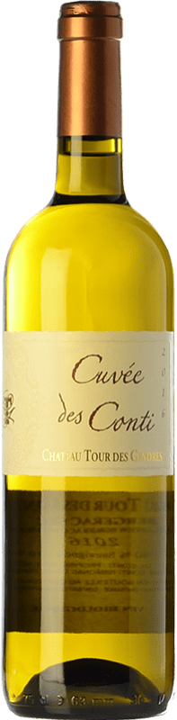 免费送货 | 白酒 Château Tour des Gendres Cuvée des Conti A.O.C. Bergerac 法国 Sauvignon White, Sémillon, Muscadelle 75 cl