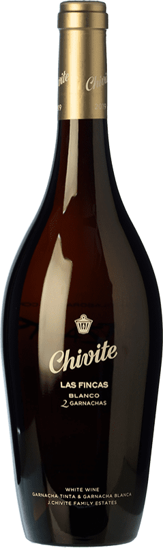 12,95 € | Белое вино Chivite Las Fincas Blanco старения I.G.P. Vino de la Tierra 3 Riberas Испания Grenache, Grenache White 75 cl