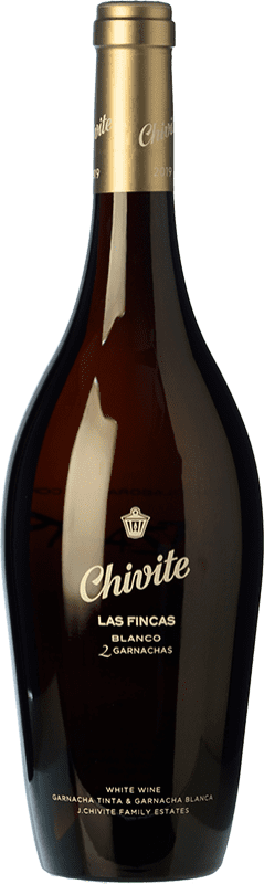 12,95 € | Vinho Branco Chivite Las Fincas Crianza I.G.P. Vino de la Tierra 3 Riberas Espanha Garnacha — Grenache 75 cl