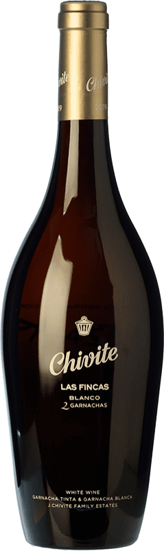 19,95 € Envío gratis | Vino blanco Chivite Las Fincas Blanco Crianza I.G.P. Vino de la Tierra 3 Riberas