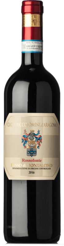 27,95 € Kostenloser Versand | Rotwein Piccolomini d'Aragona Rossofonte D.O.C. Rosso di Montalcino