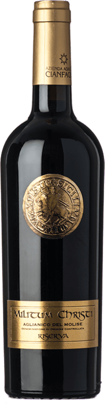 Free Shipping | Red wine Cianfagna Militum Christi Reserve D.O.C. Molise Molise Italy Aglianico 75 cl