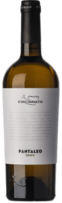 Бесплатная доставка | Белое вино Cincinnato Pantaleo I.G.T. Lazio Лацио Италия Greco — Греко 75 cl Бесплатная доставка | Белое вино Cincinnato Pantaleo I.G.T. Lazio Лацио Италия Greco — Греко 75 cl