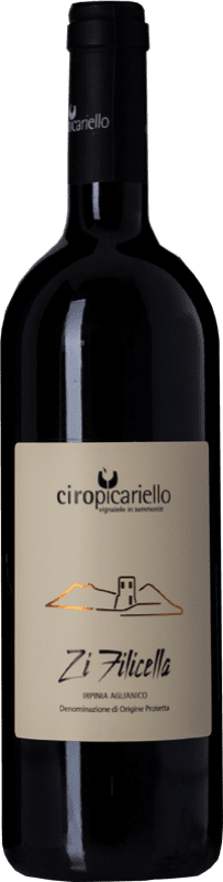 15,95 € Spedizione Gratuita | Vino rosso Ciro Picariello Zi' Filiciella D.O.C. Irpinia