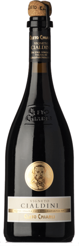 Free Shipping | Red wine Cleto Chiarli Vigneto Cialdini D.O.C. Lambrusco Grasparossa di Castelvetro Emilia-Romagna Italy Lambrusco 75 cl