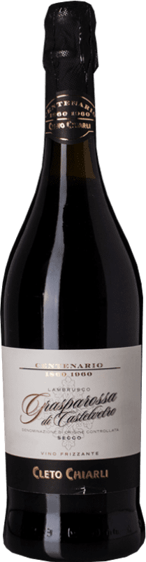 免费送货 | 红酒 Cleto Chiarli Secco Centenario D.O.C. Lambrusco Grasparossa di Castelvetro 艾米利亚 - 罗马涅 意大利 Lambrusco Grasparossa 75 cl