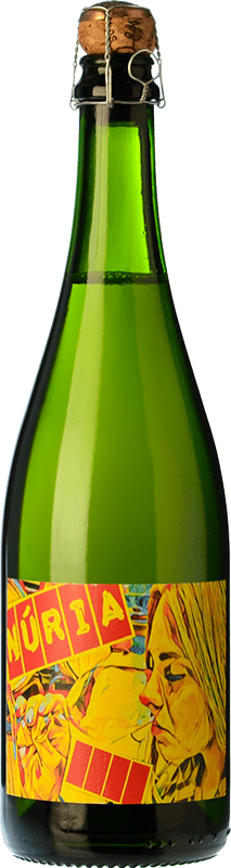 Free Shipping | White sparkling Clos Lentiscus Núria Brut Nature D.O. Penedès Catalonia Spain Muscat 75 cl