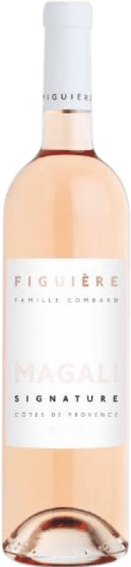 Бесплатная доставка | Розовое вино Figuière Magali Cuvée A.O.C. Côtes de Provence Прованс Франция Syrah — Сира, Garnacha — Гренаш, Cabernet Sauvignon — Каберне Совиньон, Cinsault — Сансо Eco — Эко Био Органический 75 cl