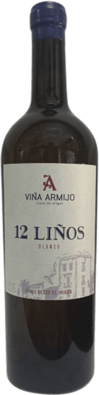 Бесплатная доставка | Белое вино Viña Armijo 12 Liños I.G.P. Vino de la Tierra de Cádiz Андалусия Испания Palomino Fino 75 cl