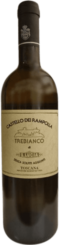 36,95 € | White wine Castello dei Rampolla Trebianco di Santa Lucia I.G.T. Toscana Tuscany Italy Malvasía, Trebbiano, Chardonnay, Sauvignon White, Gewürztraminer 75 cl